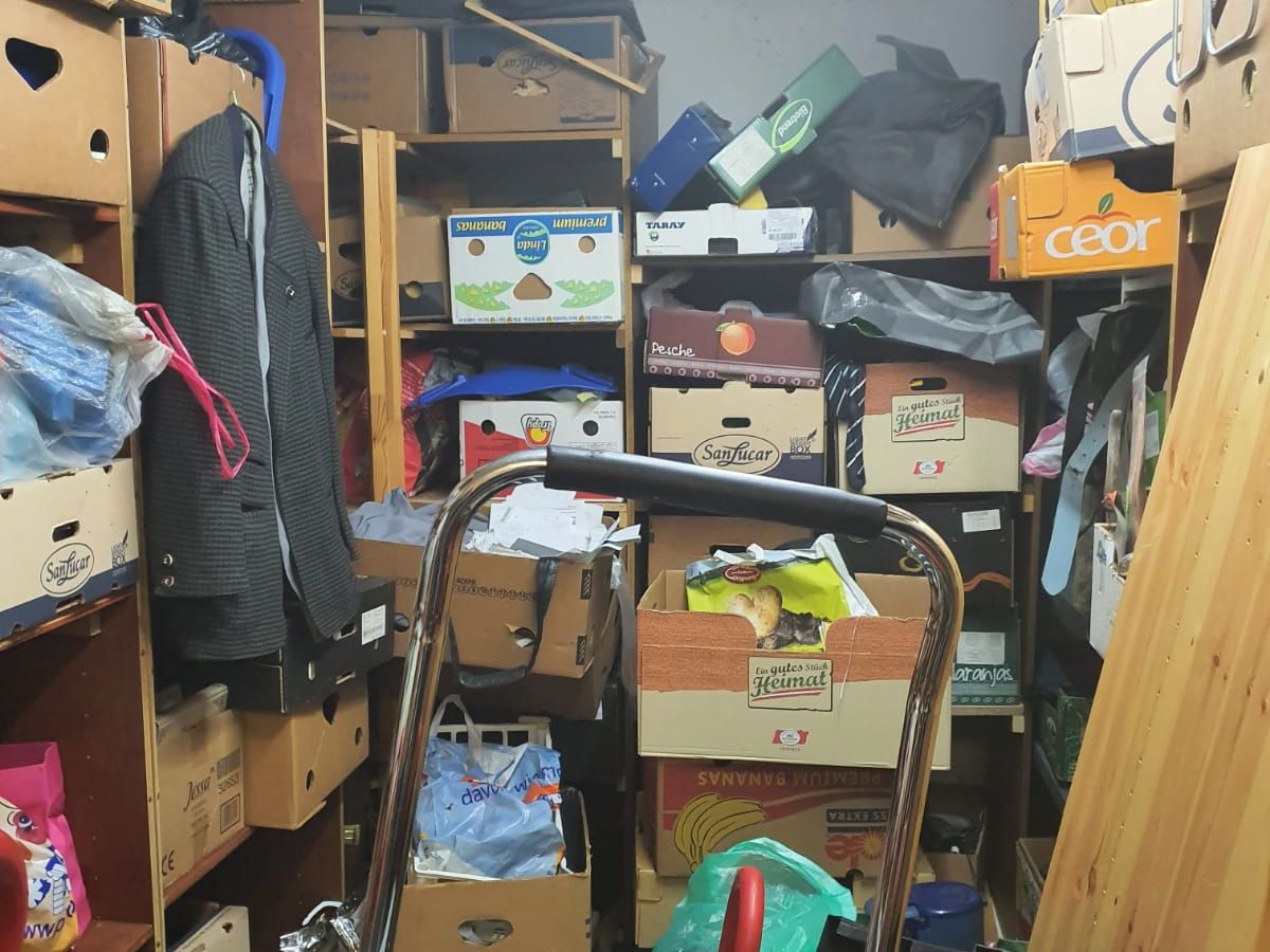 Kellerräumung